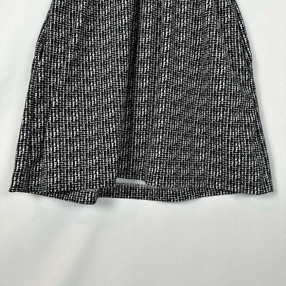Urban Outfitter Silence + Noise Black and White Knee Length Dress Womens Size XS - Picture 11 of 13